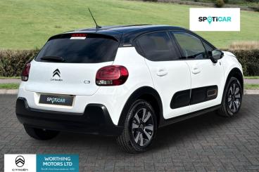 SPOTICAR Citroën C3 1.2 Puretech C-series Edition Eat6 Euro 6 (s/s) 5d Used Car - Hatchback Petrol White - Worthing - 1200599042_3