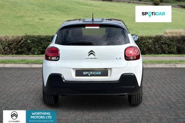 SPOTICAR Citroën C3 1.2 Puretech C-series Edition Eat6 Euro 6 (s/s) 5d Used Car - Hatchback Petrol White - Worthing - 1200599042_4