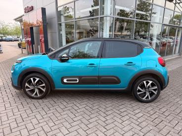 SPOTICAR Citroën C3 1.2 Puretech Shine Plus Euro 6 (s/s) 5dr Used Car - Hatchback Petrol Blue - Trowbridge - 1200599763_2