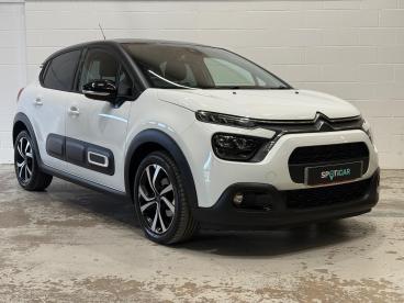 SPOTICAR Citroën C3 1.2 Puretech Shine Plus Euro 6 (s/s) 5dr Used Car - Hatchback Petrol White - Carlisle - 1200601628_1