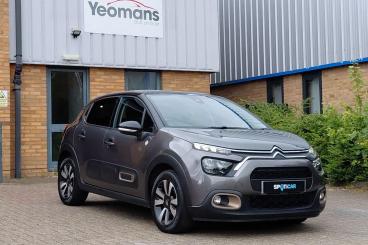 SPOTICAR Citroën C3 1.2 Puretech C-series Edition Eat6 Euro 6 (s/s) 5d Used Car - Hatchback Petrol Grey - Fareham - 1200603138_1