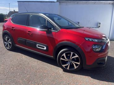 SPOTICAR Citroën C3 1.2 Puretech Shine Plus Eat6 Euro 6 (s/s) 5dr Used Car - Hatchback Petrol Red - Craigavon - 1200603813_2
