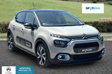 SPOTICAR Citroën C3 1.2 Puretech Elle Euro 6 (s/s) 5dr Used Car - Hatchback Petrol Beige - Worthing - 1200604498_1