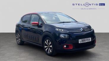 SPOTICAR Citroën C3 1.2 Puretech Gpf Flair Eat6 Euro 6 (s/s) 5dr Used Car - Hatchback Petrol Black - Wimbledon - 1200605285_1