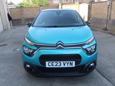 SPOTICAR Citroën C3 1.2 Puretech Shine Plus Eat6 Euro 6 (s/s) 5dr Used Car - Hatchback Petrol Blue - Near Chipping Sodbury - 1200605423_2