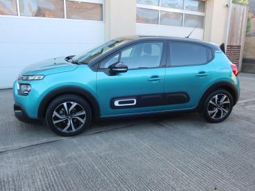 SPOTICAR Citroën C3 1.2 Puretech Shine Plus Eat6 Euro 6 (s/s) 5dr Used Car - Hatchback Petrol Blue - Near Chipping Sodbury - 1200605423_4