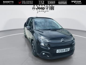 SPOTICAR Citroën C3 1.2 Puretech Feel Nav Edition Euro 6 5dr Used Car - Hatchback Petrol Black - Swansea - 1200608648_2