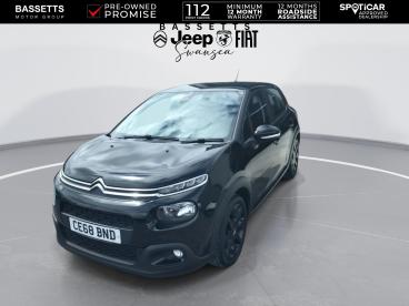 SPOTICAR Citroën C3 1.2 Puretech Feel Nav Edition Euro 6 5dr Used Car - Hatchback Petrol Black - Swansea - 1200608648_3