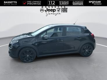 SPOTICAR Citroën C3 1.2 Puretech Feel Nav Edition Euro 6 5dr Used Car - Hatchback Petrol Black - Swansea - 1200608648_5
