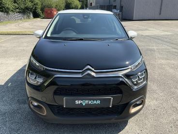SPOTICAR Citroën C3 1.2 Puretech C-series Edition Eat6 Euro 6 (s/s) 5d Used Car - Hatchback Petrol Black - Camarthen - 1200610247_2