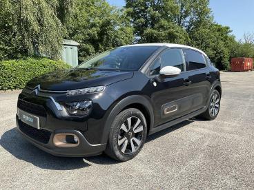 SPOTICAR Citroën C3 1.2 Puretech C-series Edition Eat6 Euro 6 (s/s) 5d Used Car - Hatchback Petrol Black - Camarthen - 1200610247_3