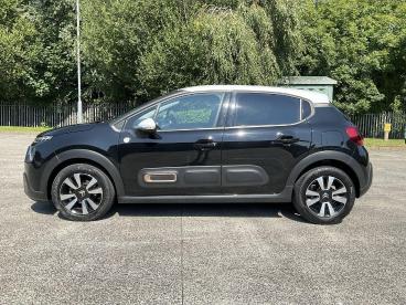 SPOTICAR Citroën C3 1.2 Puretech C-series Edition Eat6 Euro 6 (s/s) 5d Used Car - Hatchback Petrol Black - Camarthen - 1200610247_5