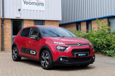 SPOTICAR Citroën C3 1.2 Puretech Shine Plus Euro 6 (s/s) 5dr Used Car - Hatchback Petrol Red - Fareham - 1200610793_1