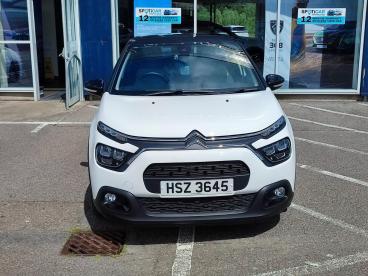 SPOTICAR Citroën C3 1.2 Puretech Shine Plus Euro 6 (s/s) 5dr Used Car - Hatchback Petrol White - Moray - 1200612953_2