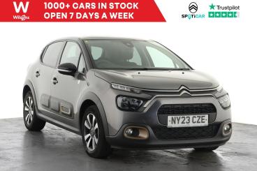SPOTICAR Citroën C3 1.2 Puretech C-series Edition Euro 6 (s/s) 5dr Used Car - Hatchback Petrol Grey - Epsom - 1200613940_1