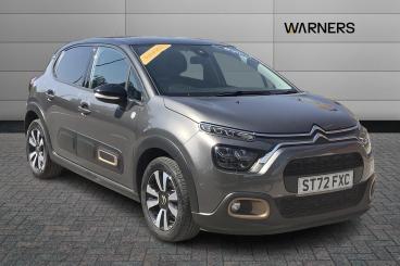 SPOTICAR Citroën C3 1.2 Puretech C-series Edition Eat6 Euro 6 (s/s) 5d Used Car - Hatchback Petrol Grey - Gloucester - 1200615106_1