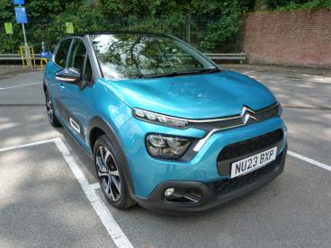 SPOTICAR Citroën C3 1.2 Puretech Shine Plus Eat6 Euro 6 (s/s) 5dr Used Car - Hatchback Petrol Blue - Uckfield - 1200615194_2