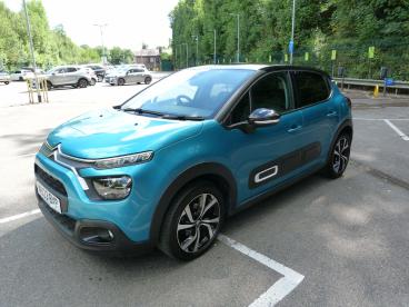 SPOTICAR Citroën C3 1.2 Puretech Shine Plus Eat6 Euro 6 (s/s) 5dr Used Car - Hatchback Petrol Blue - Uckfield - 1200615194_5