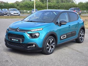 SPOTICAR Citroën C3 1.2 Puretech Shine Plus Euro 6 (s/s) 5dr Used Car - Hatchback Petrol Blue - Maidstone - 1200615231_4