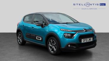 SPOTICAR Citroën C3 1.2 Puretech Shine Euro 6 (s/s) 5dr Used Car - Hatchback Petrol Blue - Crawley - 1200616066_1