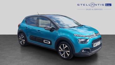 SPOTICAR Citroën C3 1.2 Puretech Shine Plus Eat6 Euro 6 (s/s) 5dr Used Car - Hatchback Petrol Blue - Romford - 1200617295_1
