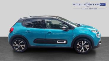 SPOTICAR Citroën C3 1.2 Puretech Shine Plus Eat6 Euro 6 (s/s) 5dr Used Car - Hatchback Petrol Blue - Romford - 1200617295_2