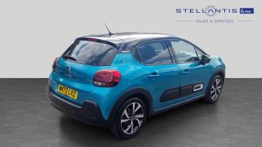 SPOTICAR Citroën C3 1.2 Puretech Shine Plus Eat6 Euro 6 (s/s) 5dr Used Car - Hatchback Petrol Blue - Romford - 1200617295_3
