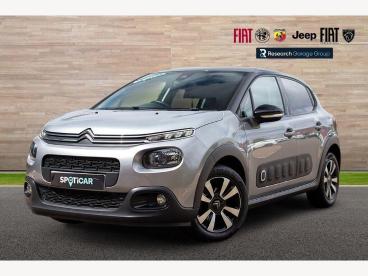SPOTICAR Citroën C3 1.2 Puretech Gpf Flair Euro 6 (s/s) 5dr Used Car - Hatchback Petrol Grey - Nuneaton - 1200618375_2