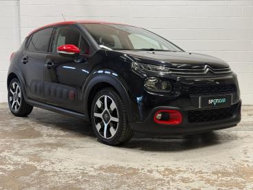 SPOTICAR Citroën C3 1.2 Puretech Flair Nav Edition Euro 6 (s/s) 5dr Used Car - Hatchback Petrol Black - Carlisle - 1200618902_1