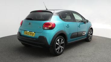 SPOTICAR Citroën C3 1.2 Puretech Shine Plus Euro 6 (s/s) 5dr Used Car - Hatchback Petrol Blue - St. Austell - 1200623023_3