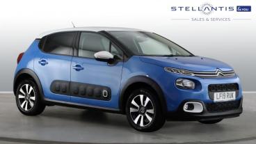 SPOTICAR Citroën C3 1.2 Puretech Flair Euro 6 (s/s) 5dr Used Car - Hatchback Petrol Blue - Birmingham - 1200623049_1