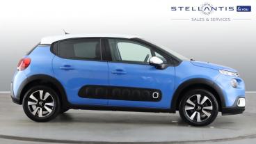 SPOTICAR Citroën C3 1.2 Puretech Flair Euro 6 (s/s) 5dr Used Car - Hatchback Petrol Blue - Birmingham - 1200623049_4