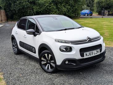 SPOTICAR Citroën C3 1.2 Puretech Flair Euro 6 (s/s) 5dr Used Car - Hatchback Petrol White - County Antrim - 1200624189_1