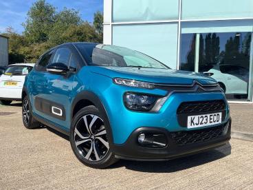 SPOTICAR Citroën C3 1.2 Puretech Shine Plus Euro 6 (s/s) 5dr Used Car - Hatchback Petrol Blue - Kettering - 1200624758_1