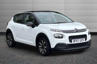 SPOTICAR Citroën C3 1.2 Puretech Feel Euro 6 5dr Used Car - Hatchback Petrol White - Peterborough - 1200625083_1