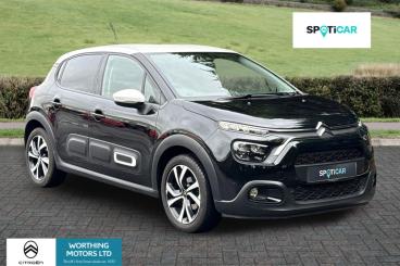 SPOTICAR Citroën C3 1.2 Puretech Shine Plus Euro 6 (s/s) 5dr Used Car - Hatchback Petrol Black - Worthing - 1200627447_1