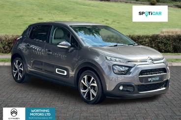 SPOTICAR Citroën C3 1.2 Puretech Max Euro 6 (s/s) 5dr Used Car - Hatchback Petrol Grey - Worthing - 1200627452_1