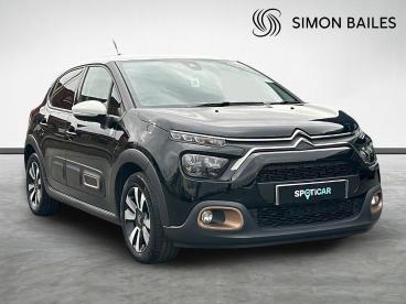 SPOTICAR Citroën C3 1.2 Puretech C-series Edition Eat6 Euro 6 (s/s) 5d Used Car - Hatchback Petrol Black - Stockton On Tees - 1200627684_1