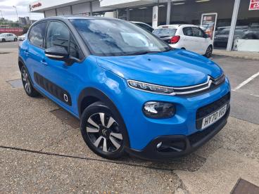 SPOTICAR Citroën C3 1.2 Puretech Flair Plus Euro 6 (s/s) 5dr Used Car - Hatchback Petrol Blue - Southampton - 1200628567_1