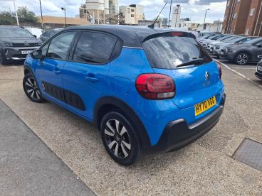 SPOTICAR Citroën C3 1.2 Puretech Flair Plus Euro 6 (s/s) 5dr Used Car - Hatchback Petrol Blue - Southampton - 1200628567_3