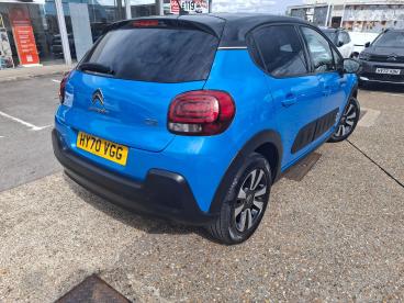 SPOTICAR Citroën C3 1.2 Puretech Flair Plus Euro 6 (s/s) 5dr Used Car - Hatchback Petrol Blue - Southampton - 1200628567_5