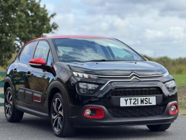 SPOTICAR Citroën C3 1.2 Puretech Shine Plus Euro 6 (s/s) 5dr Used Car - Hatchback Petrol Black - Balsall Common - 1200629292_1