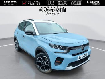 SPOTICAR Citroën C3 1.2 Hybrid Plus E-dsc Euro 6 (s/s) 5dr Used Car - Hatchback Hybrid Blue - Swansea - 1200629454_1