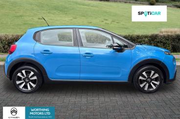 SPOTICAR Citroën C3 1.2 Puretech Feel Euro 6 (s/s) 5dr Used Car - Hatchback Petrol Blue - Worthing - 1200629744_2