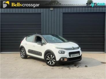 SPOTICAR Citroën C3 1.2 Puretech Origins Euro 6 (s/s) 5dr Used Car - Hatchback Petrol White - Downpatrick - 1200629748_1