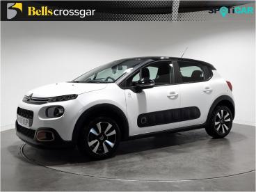 SPOTICAR Citroën C3 1.2 Puretech Origins Euro 6 (s/s) 5dr Used Car - Hatchback Petrol White - Downpatrick - 1200629748_3
