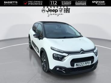 SPOTICAR Citroën C3 1.2 Puretech Shine Plus Euro 6 (s/s) 5dr Used Car - Hatchback Petrol White - Swansea - 1200631316_2