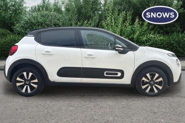 SPOTICAR Citroën C3 1.2 Puretech Plus Eat6 Euro 6 (s/s) 5dr Used Car - Hatchback Petrol White - Basingstoke - 1200631785_3