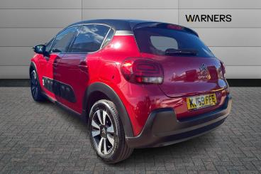 SPOTICAR Citroën C3 1.2 Puretech Flair Plus Euro 6 (s/s) 5dr Used Car - Hatchback Petrol Red - Tewkesbury - 1200636653_3