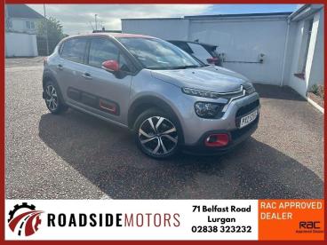 SPOTICAR Citroën C3 1.2 Puretech Shine Plus Euro 6 (s/s) 5dr Used Car - Hatchback Petrol Grey - Craigavon - 1200640071_1